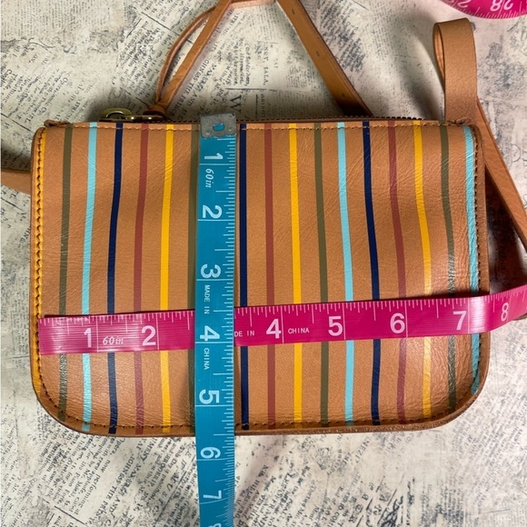 Madewell The Simple Pouch Belt Bag: Rainbow Stripe Edition - Picture 10 of 11
